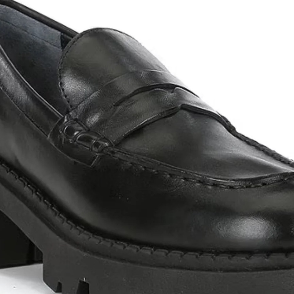 Free People Black Loafers